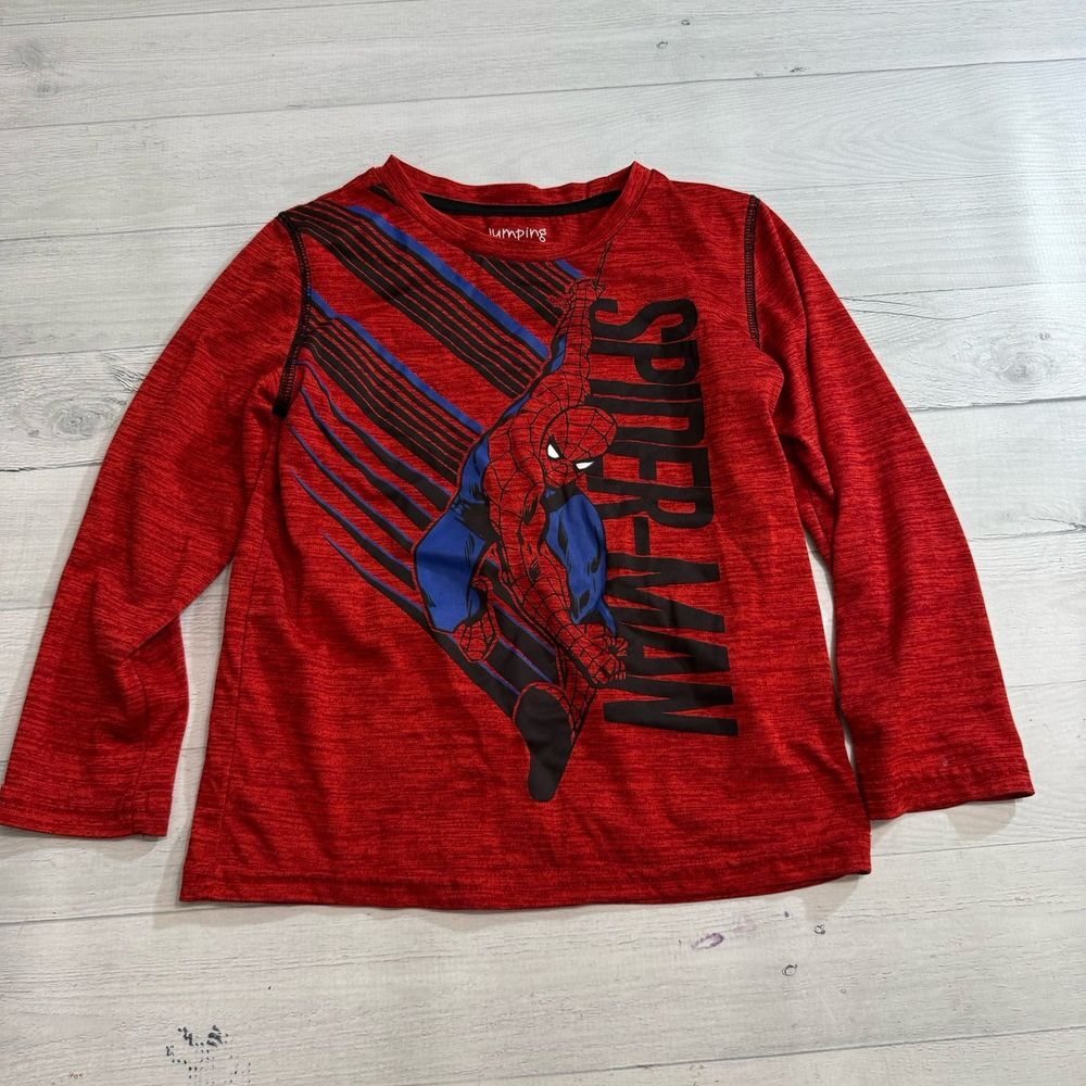 Jumping beans active Spider-Man shirt size 5